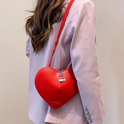 Celeste Heart Shape Crossbody Bag