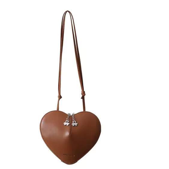 Celeste Heart Shape Crossbody Bag